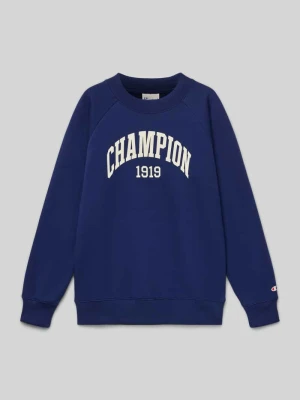 Bluza z nadrukiem z logo model ‘COLLEGE’ Champion