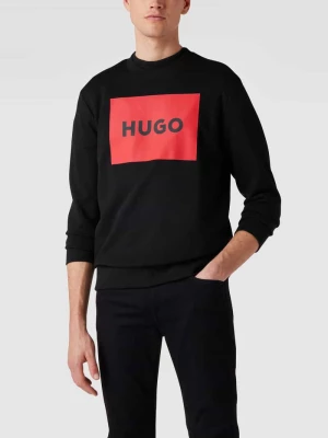 Bluza z nadrukiem z logo model ‘Duragol’ HUGO