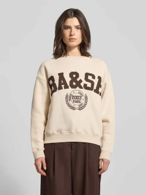 Bluza z nadrukiem z logo model ‘FENJA’ Bash