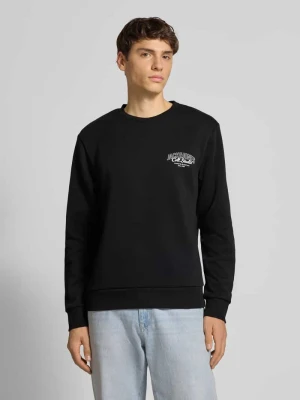 Bluza z nadrukiem z logo model ‘MAKOTO’ jack & jones