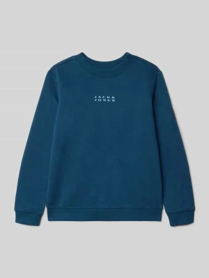 Bluza z nadrukiem z logo model ‘POINT’ jack & jones