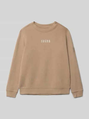 Bluza z nadrukiem z logo model ‘POINT’ jack & jones
