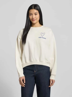 Bluza z nadrukiem z logo model ‘Sydney’ LOLLYS LAUNDRY