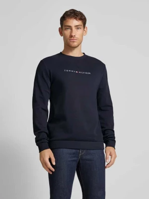 Bluza z nadrukiem z logo model ‘TRACK TOP’ Tommy Hilfiger