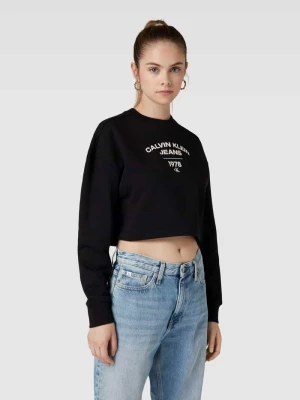 Bluza z nadrukiem z logo model ‘VARSITY’ Calvin Klein Jeans