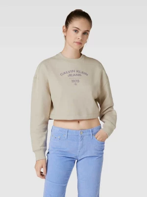 Bluza z nadrukiem z logo model ‘VARSITY’ Calvin Klein Jeans