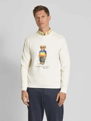 Bluza z nadrukiem z logo Polo Ralph Lauren
