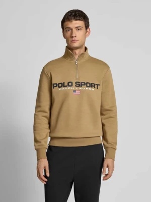 Bluza z nadrukiem z logo Polo Ralph Lauren