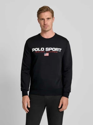Bluza z nadrukiem z logo Polo Ralph Lauren
