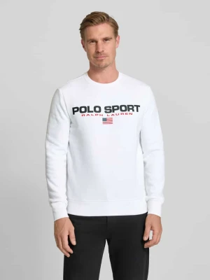 Bluza z nadrukiem z logo Polo Ralph Lauren