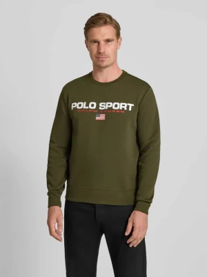 Bluza z nadrukiem z logo Polo Ralph Lauren