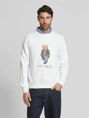 Bluza z nadrukiem z logo Polo Ralph Lauren
