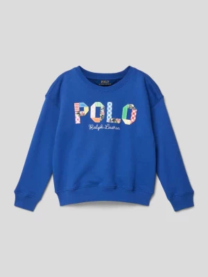 Bluza z nadrukiem z logo Polo Ralph Lauren Kids