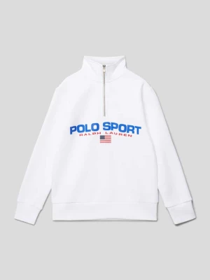 Bluza z nadrukiem z logo Polo Sport