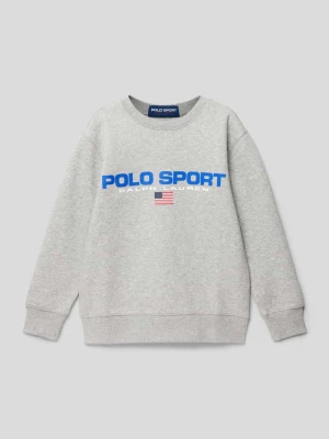 Bluza z nadrukiem z logo Polo Sport