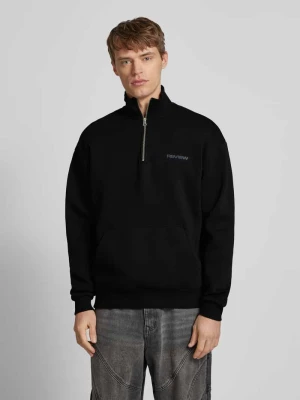 Bluza z nadrukiem z logo REVIEW