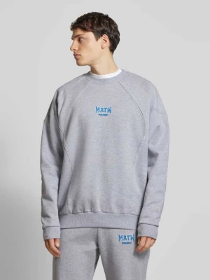 Bluza z nadrukiem z logo Review X MATW