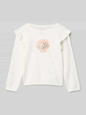 Bluza z nadrukiem z motywem BLUE SEVEN
