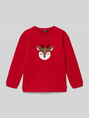 Bluza z nadrukiem z motywem BLUE SEVEN