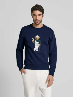 Bluza z nadrukiem z motywem i okrągłym dekoltem Polo Ralph Lauren