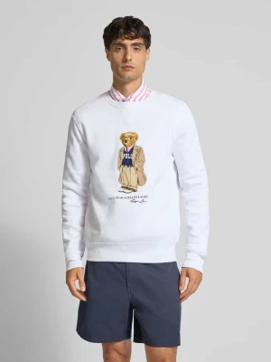 Bluza z nadrukiem z motywem i okrągłym dekoltem Polo Ralph Lauren