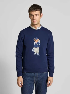 Bluza z nadrukiem z motywem i okrągłym dekoltem Polo Ralph Lauren