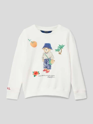 Bluza z nadrukiem z motywem Polo Ralph Lauren Kids