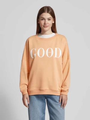 Bluza z nadrukiem z napisem model ‘Good Vibes’ miss goodlife