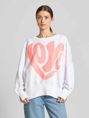 Zdjęcie produktu Bluza z nadrukiem ze sloganem miss goodlife