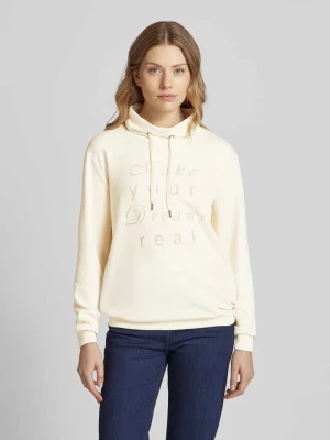 Bluza z nadrukowanym napisem model ‘BANU’ Soyaconcept