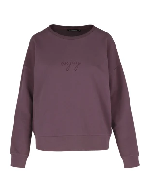Bluza z napisem B-HARRISSA Volcano Fioletowy