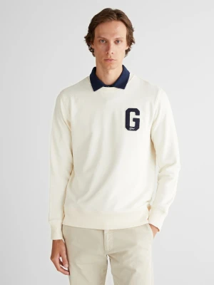 Zdjęcie produktu Bluza z naszywką „g” i okrągłym dekoltem GANT