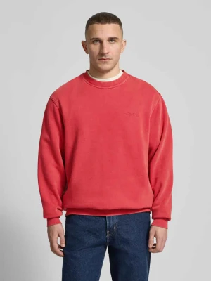 Zdjęcie produktu Bluza z wyhaftowanym logo i okrągłym dekoltem Dickies Czerwony