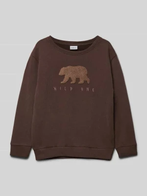 Bluza z naszywką z logo model ‘BEAR’ name it