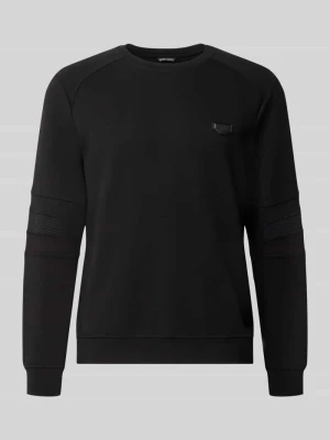 Bluza z naszywką z logo model 'NEUTER' Antony Morato Czarny