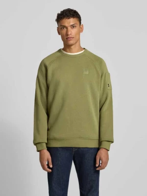 Bluza z naszywką z logo PME Legend Oliwkowy