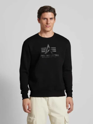 Bluza z okrągłym dekoltem alpha industries