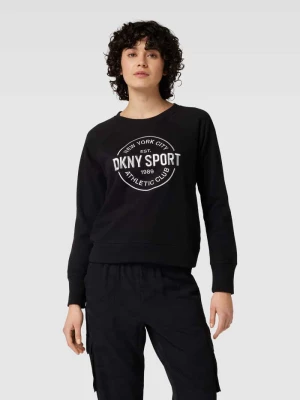 Bluza z okrągłym dekoltem DKNY PERFORMANCE