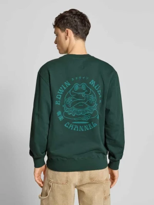 Bluza z okrągłym dekoltem Edwin