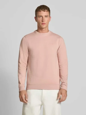Bluza z okrągłym dekoltem i logo Blend