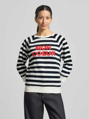 Bluza z okrągłym dekoltem i rękawem o dł. 3/4 MORE & MORE
