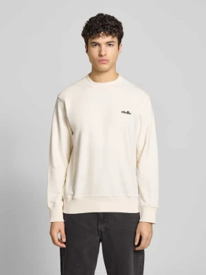Bluza z okrągłym dekoltem i wyhaftowanym logo Ellesse