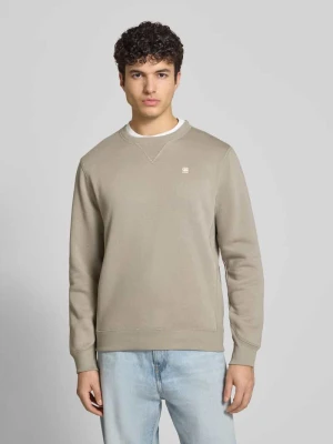 Bluza z okrągłym dekoltem i wyhaftowanym logo G-Star Raw