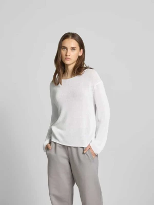 Bluza z okrągłym dekoltem Juvia Biały
