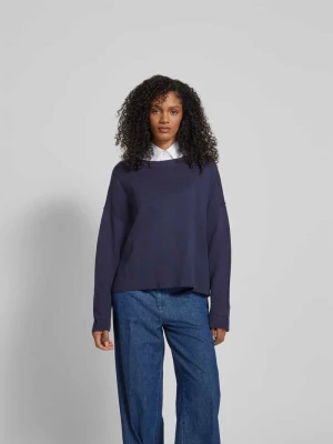 Bluza z okrągłym dekoltem Juvia Granatowy