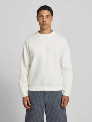 Bluza z okrągłym dekoltem model ‘BRADLEY’ Jack&Jones Biały