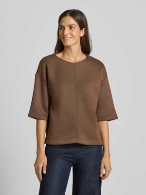 Bluza z okrągłym dekoltem model ‘Ginama’ Opus