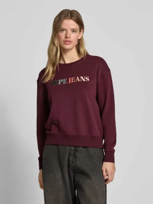 Bluza z okrągłym dekoltem model ‘REAGAN’ Pepe Jeans