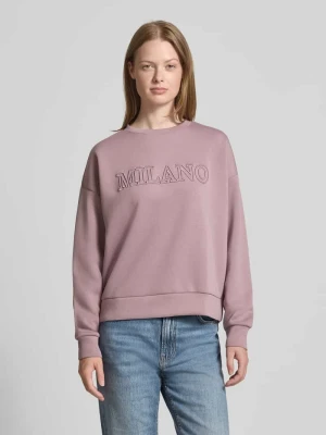 Bluza z okrągłym dekoltem model ‘REFLECT’ Vila