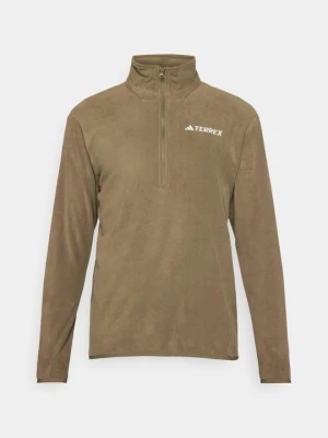 Bluza z polaru Adidas Terrex oliwkowy
